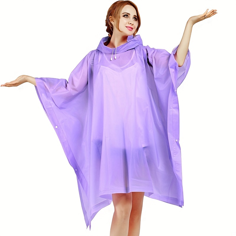 Camping Rain Poncho - Rain Ponchos For Adults Pouch For