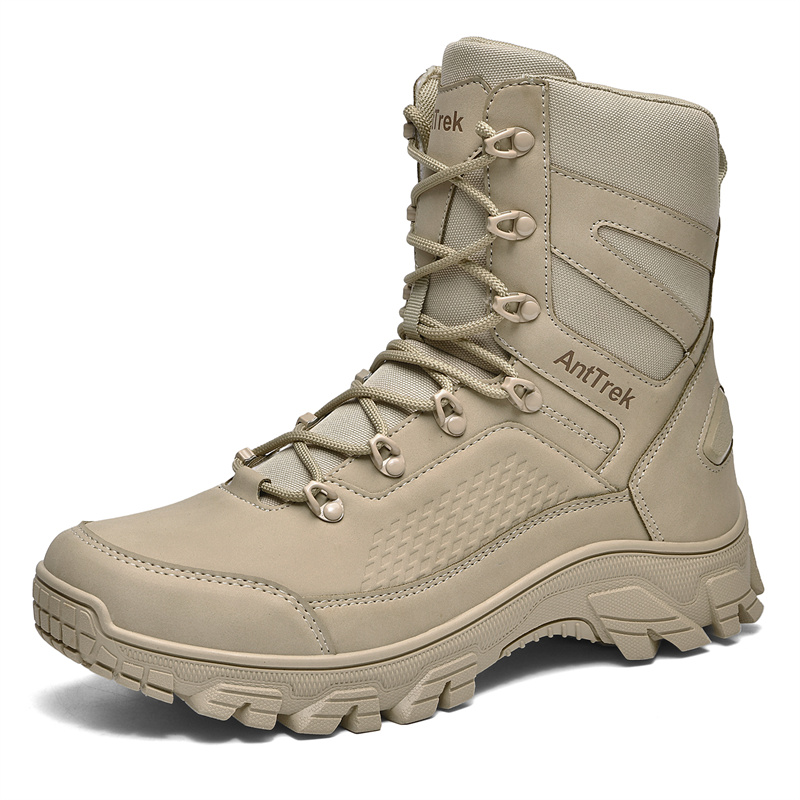 Outdoor Camping In Winter - Men Tactical Boots Male Army Shoes