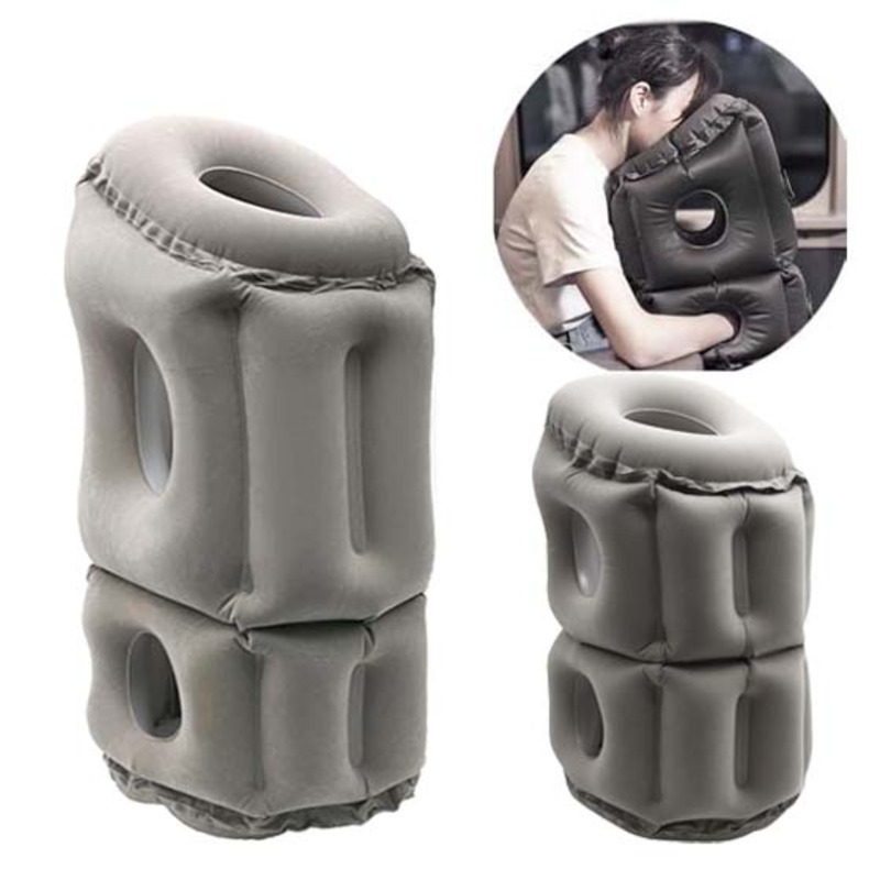Camp Pillow Compressible - Ultralight Inflatable Pillow Compressible Compact Comfortable