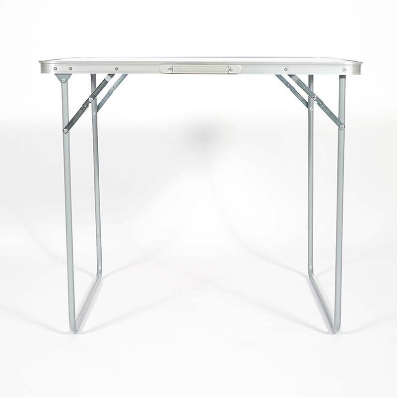 Outdoor Camping Kitchen Setup - Modern Ultra Lightweight Metal Folding Table