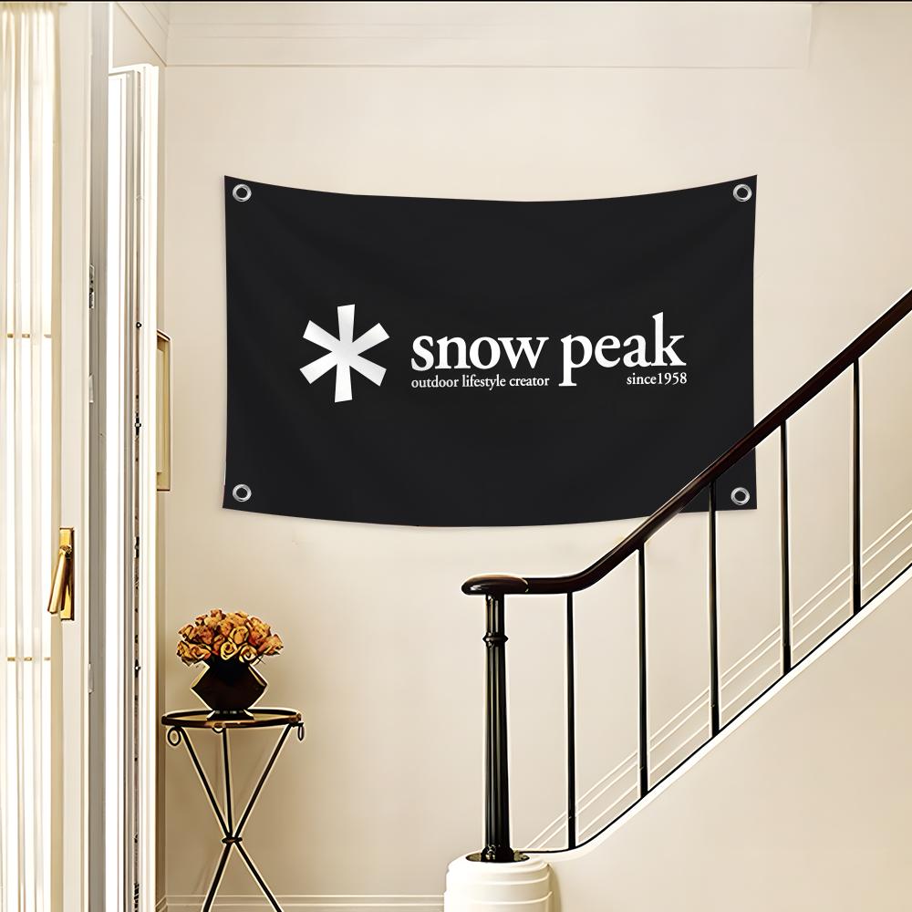 Outdoor Camping Brand - Snow P-peak Brand Flags Flags Custom