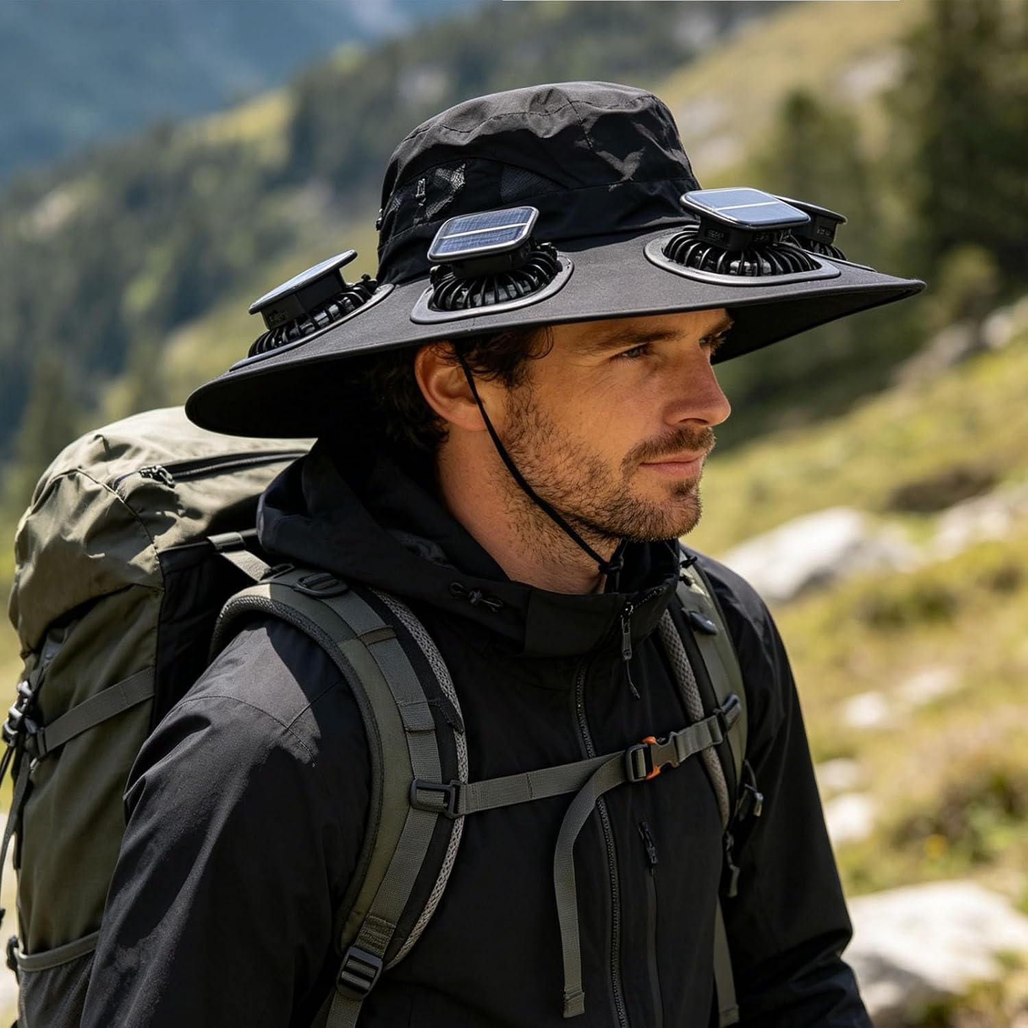 2026 Hot Summer 6 Fans Visor C - Outdoor Camping Fans review and price