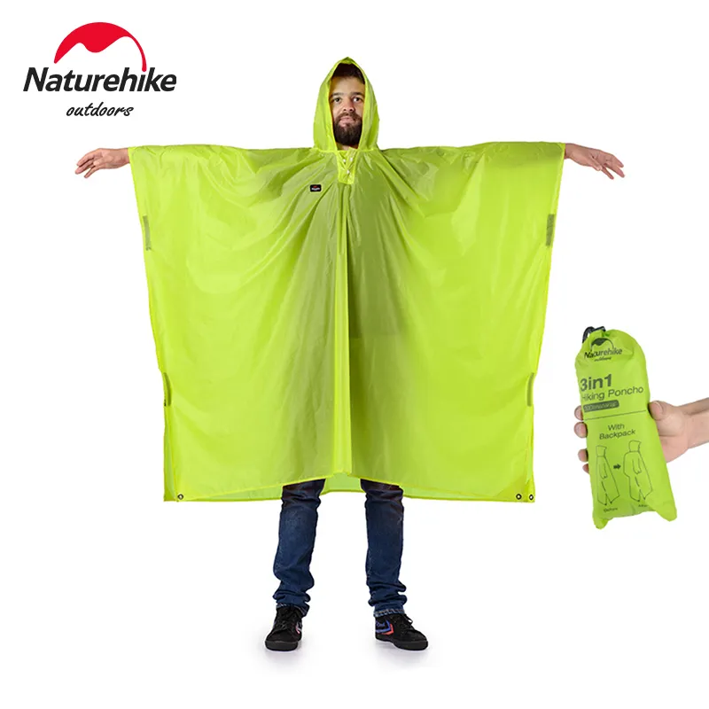 Naturehike Rain Jacket 3 in 1  - Camping Rain Poncho review and price