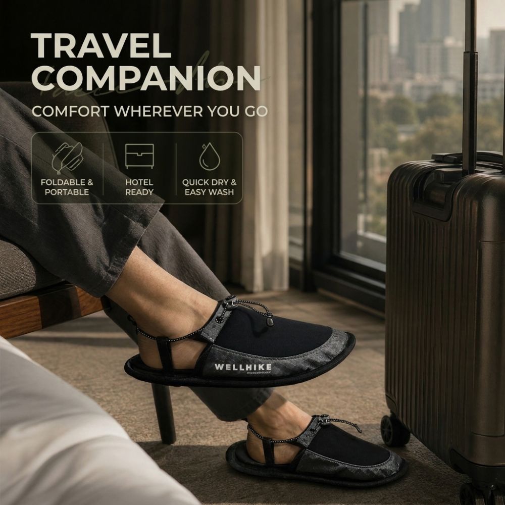 1 Pair Non Slip Travel Slipper - Outdoor Indoor Camping review and price
