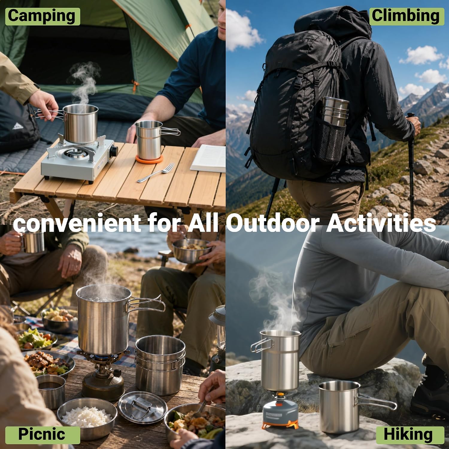 Foldable Camping Cups Mugs Cam - Outdoor Camping World review and price