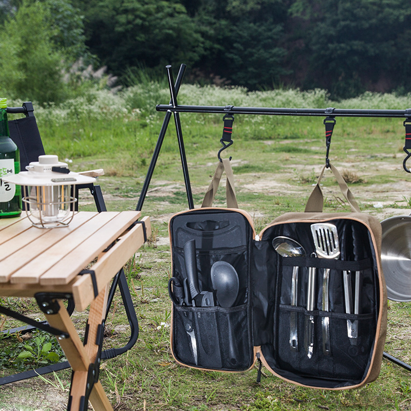 8pcs Camping Kitchen Cookware  - Outdoor Camping World review and price