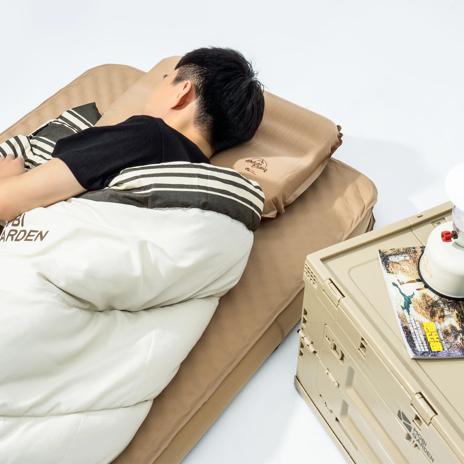 MOBI GARDEN Upgraded Portable  - Camp Pillow Compressible review and price