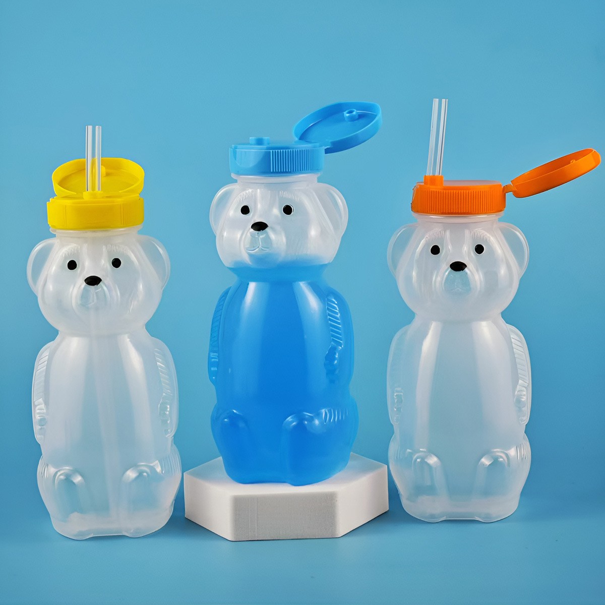 Cute Bear Shaped Bottle Plasti - Bear Canister review and price