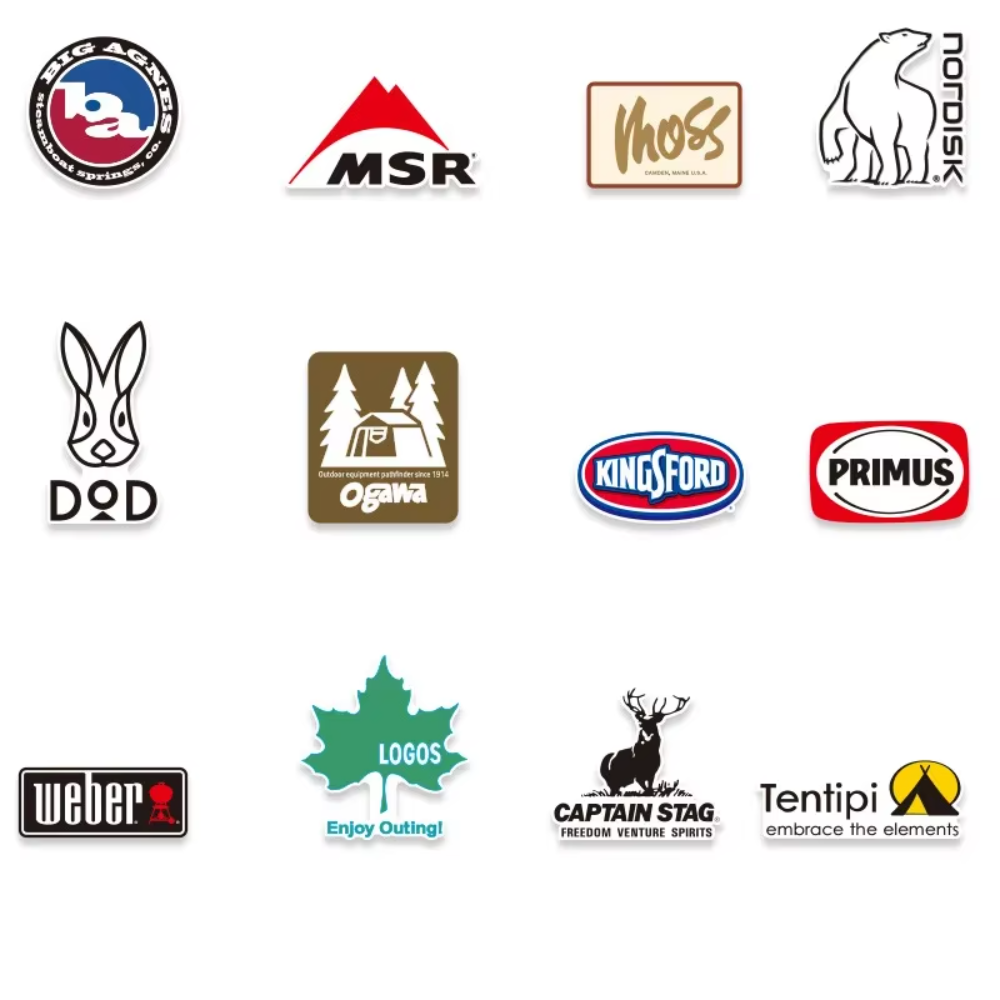 20Pcs Outdoor Stickers Pack Ca - Outdoor Camping Brand review and price