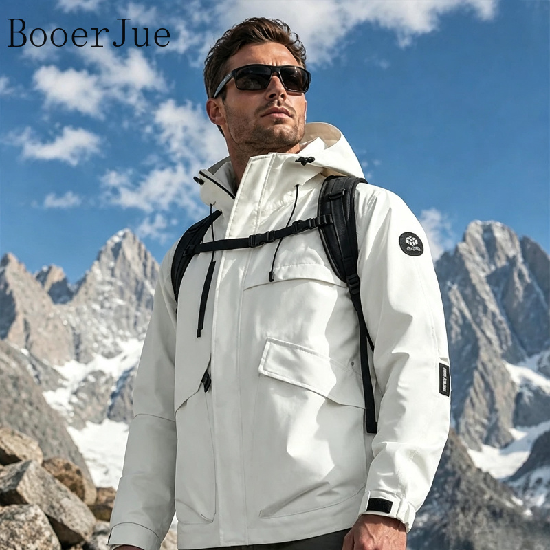 Men's Waterproof Hiking Jacket - Outdoor Camping Jacket review and price