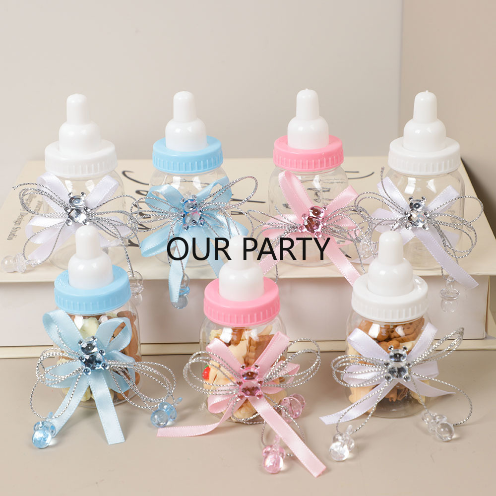 6/12Pcs Plastic Feeding Bottle - Bear Canister review and price
