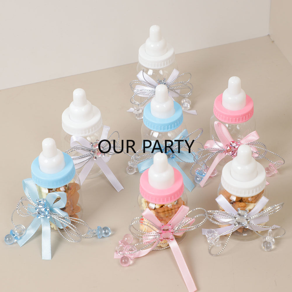 6/12Pcs Plastic Feeding Bottle - Bear Canister review and price