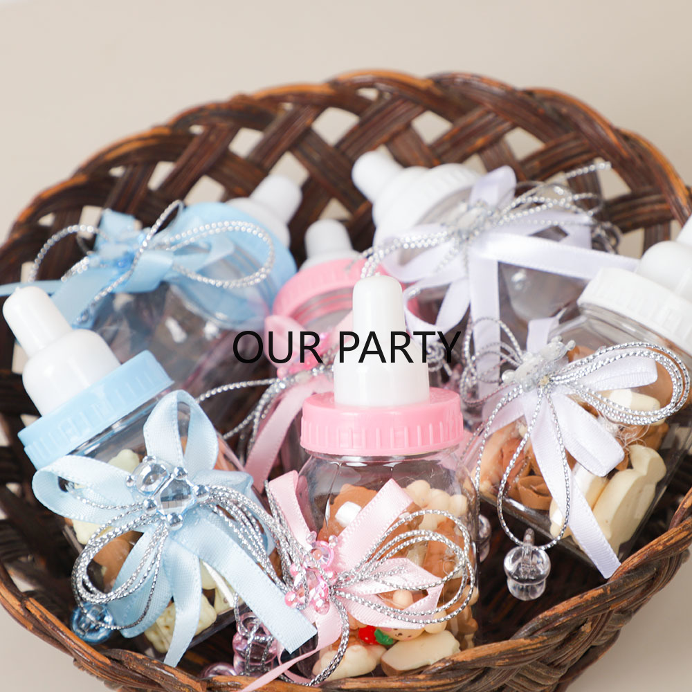 6/12Pcs Plastic Feeding Bottle - Bear Canister review and price