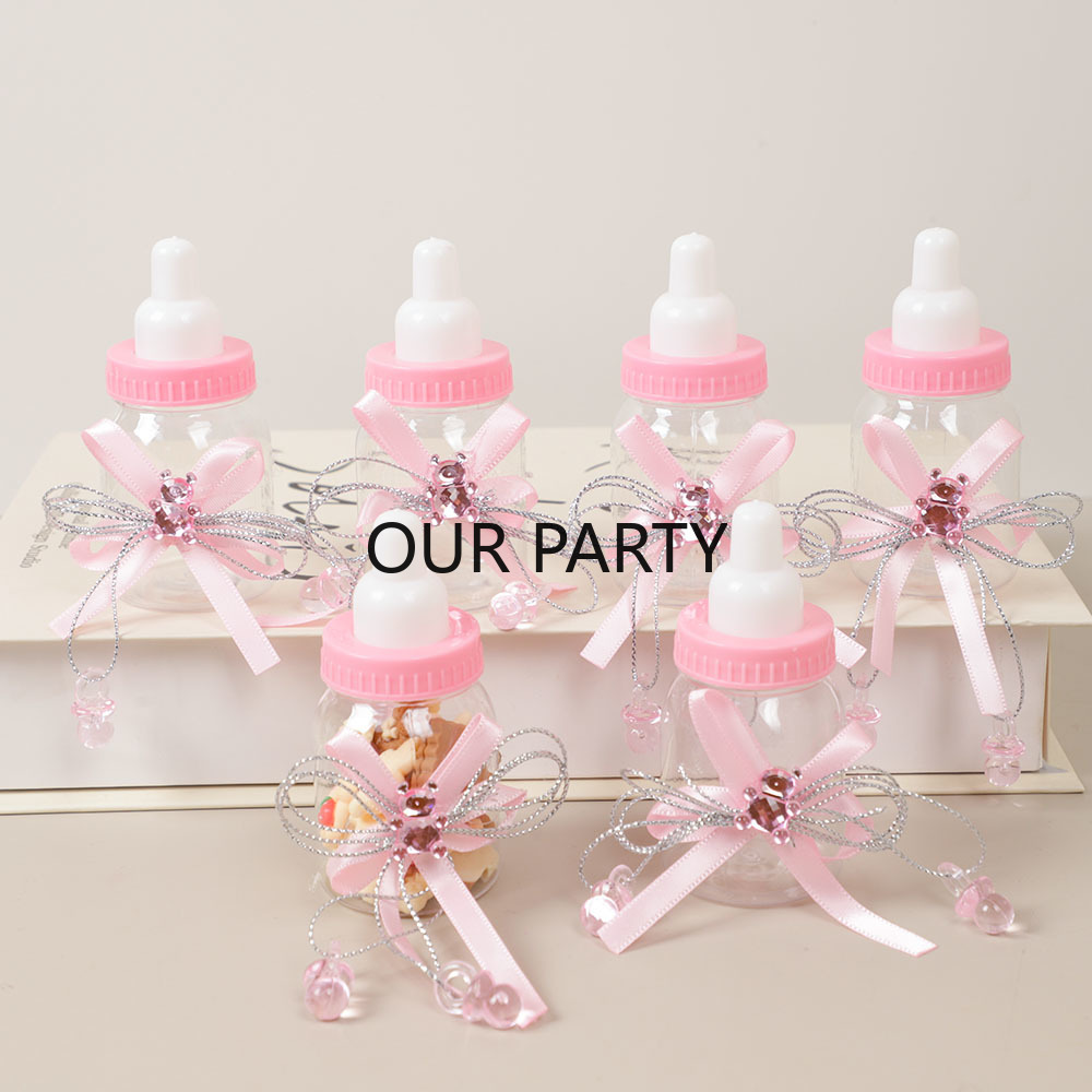 6/12Pcs Plastic Feeding Bottle - Bear Canister review and price