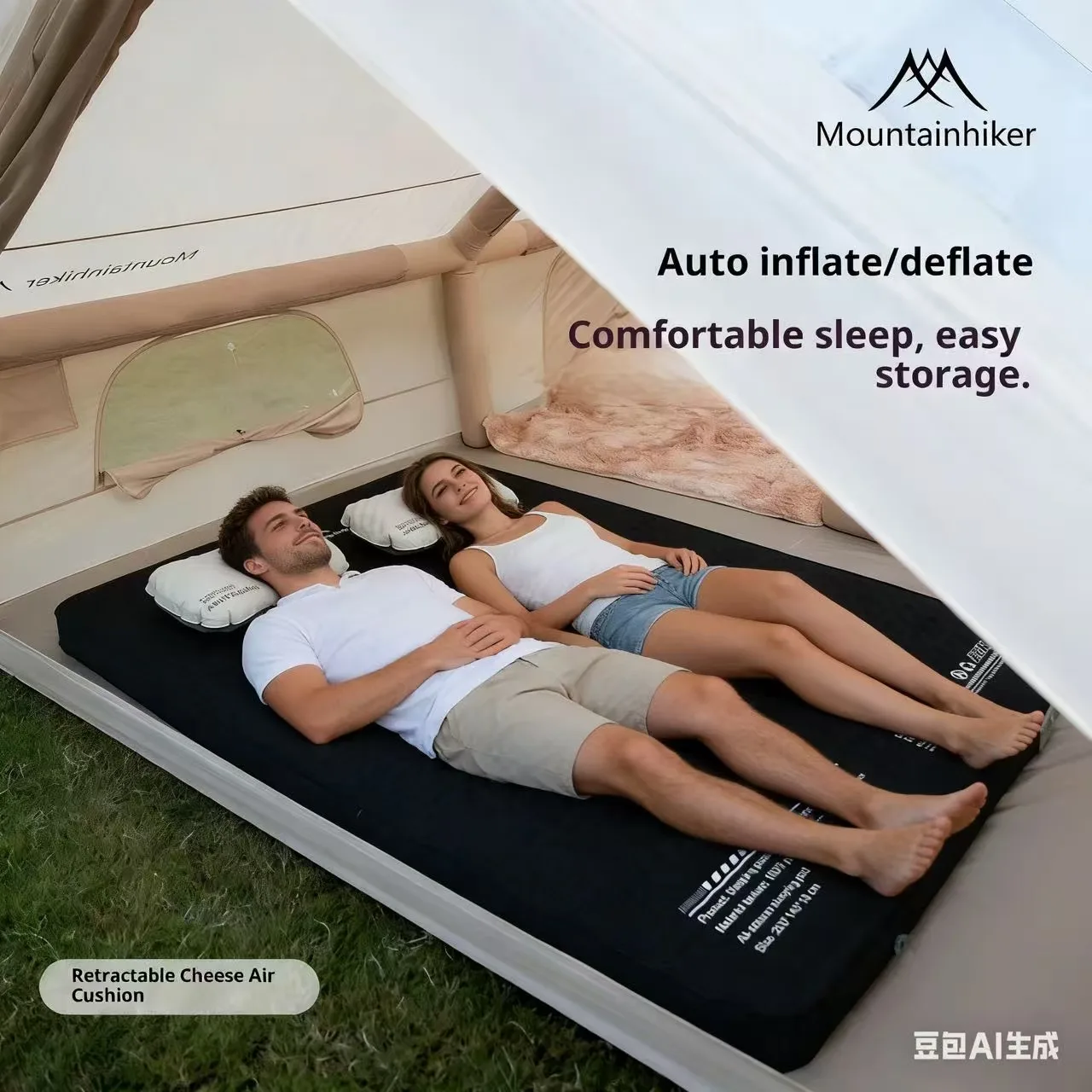 MOUNTAINHIKER Inflatable Mattr - Outdoor Camping Carpet review and price