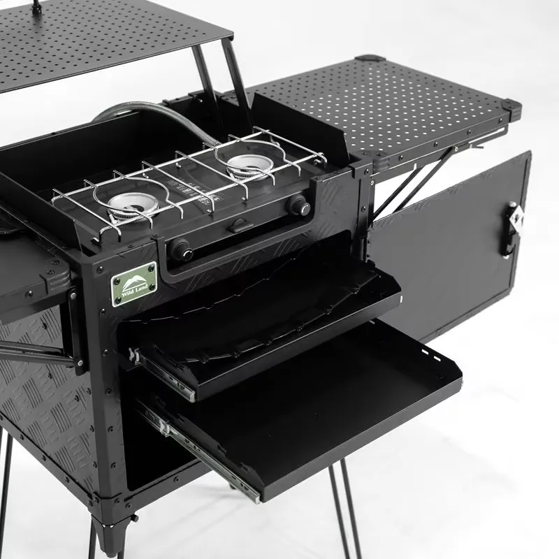 Deluxe Family Camping Kitchen  - Outdoor Camping Kitchen Setup review and price