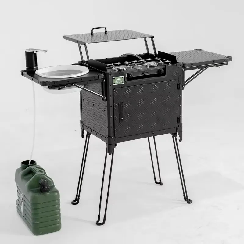 Deluxe Family Camping Kitchen  - Outdoor Camping Kitchen Setup review and price