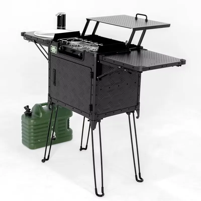 Deluxe Family Camping Kitchen  - Outdoor Camping Kitchen Setup review and price