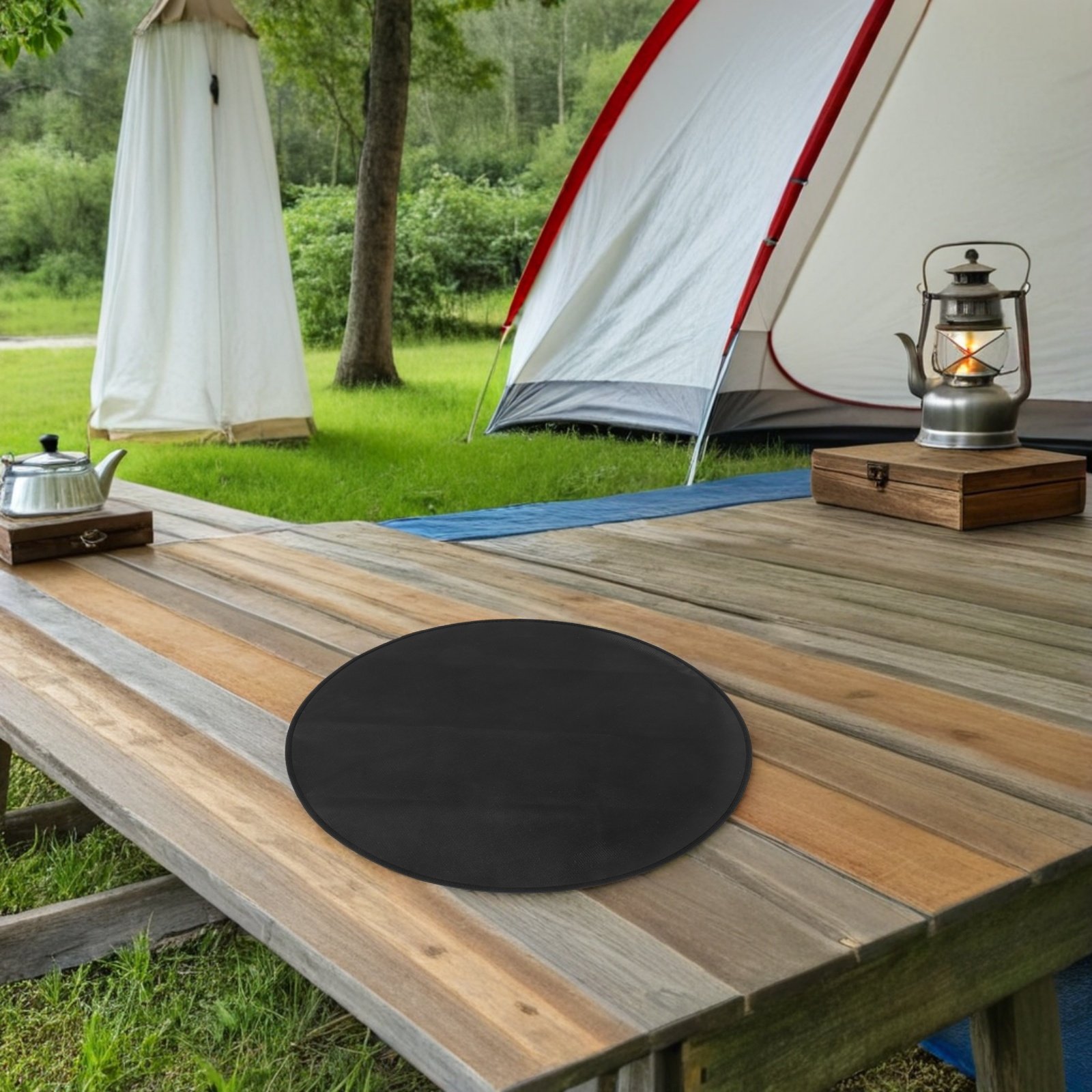 Round Heat Resistant Fireproof - Outdoor Camping Mat Waterproof review and price
