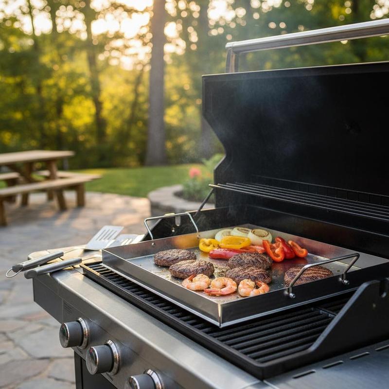 Universal Flat Top Griddle 18x - Outdoor Camping Essentials review and price
