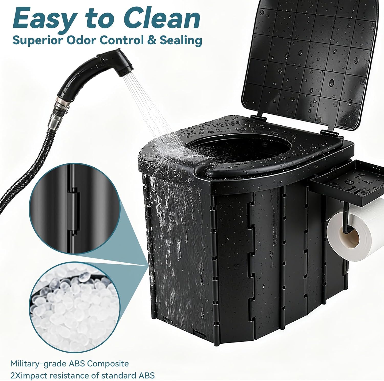 Portable Folding Toilet, Trave - Outdoor Camping Van review and price