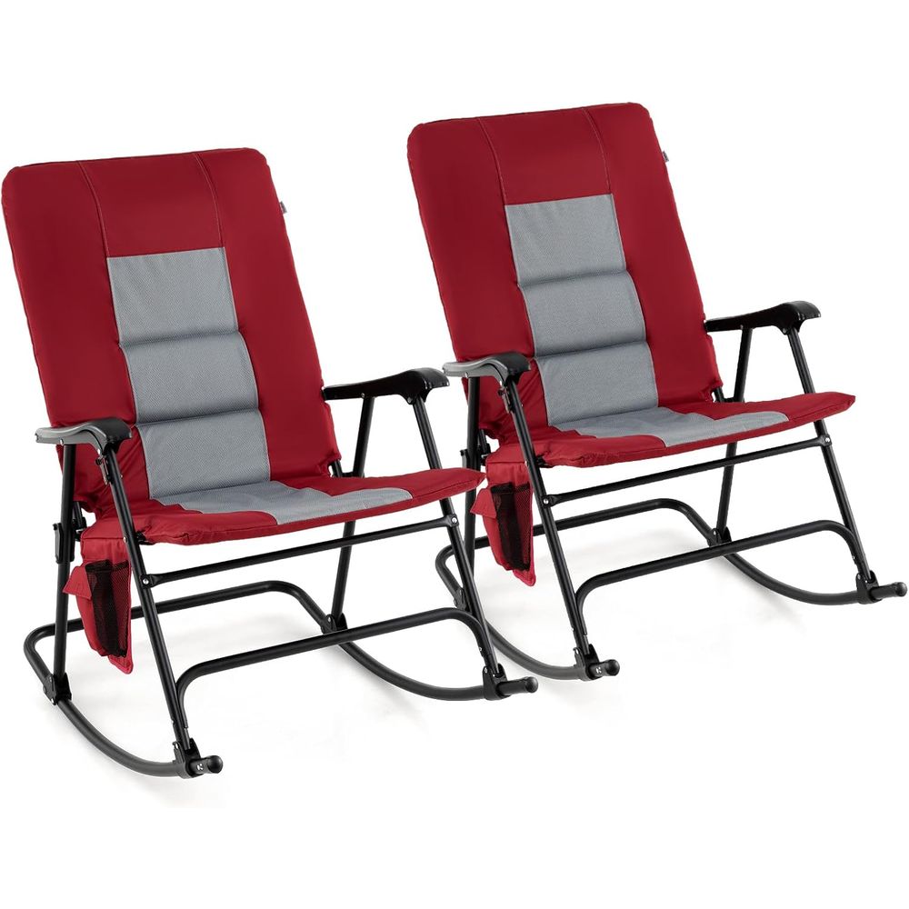 Extra Large Padded Outdoor Roc - Outdoor Camping Rocking Chair review and price