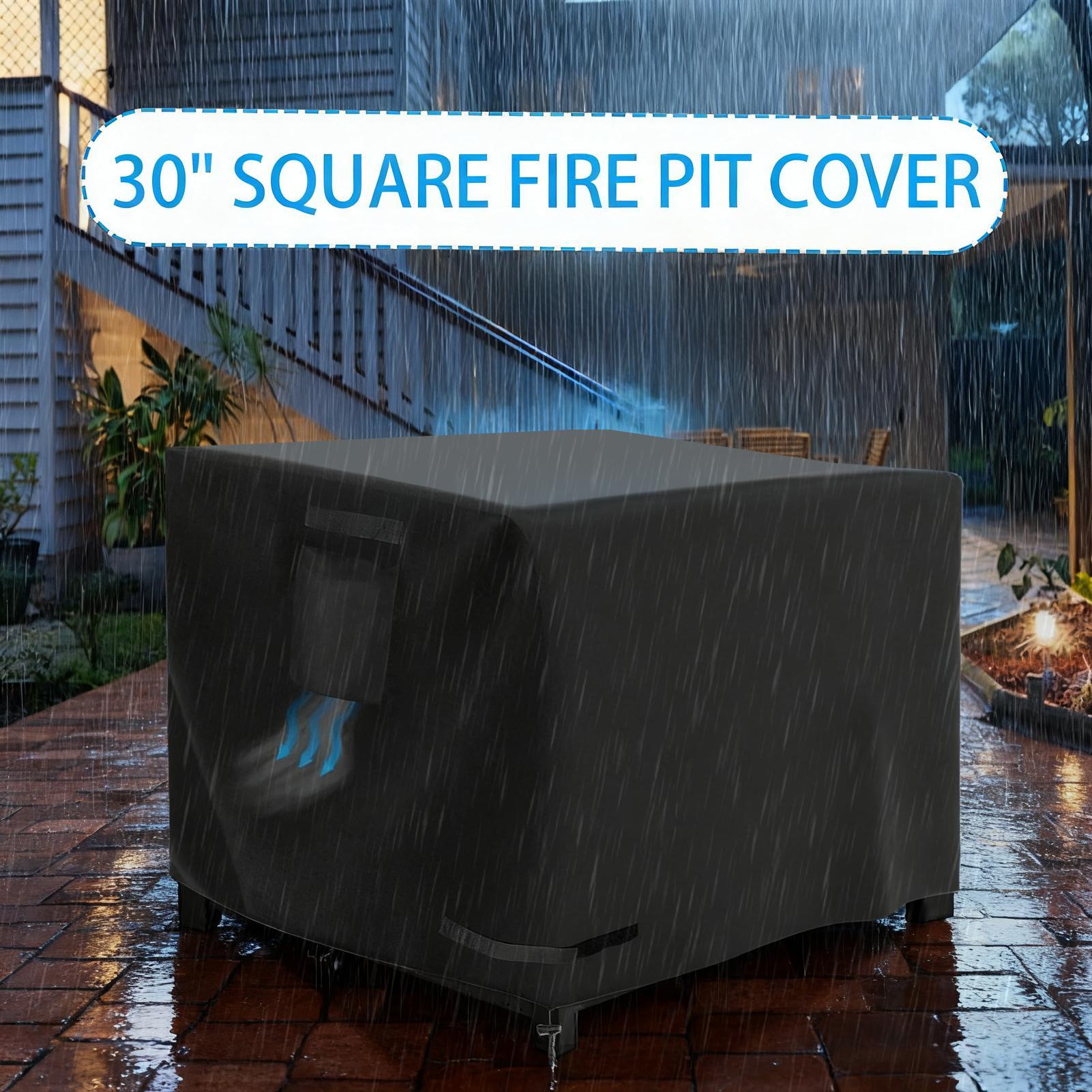 Outdoor Fire Pit Cover 30 Inch - Outdoor Indoor Camping review and price