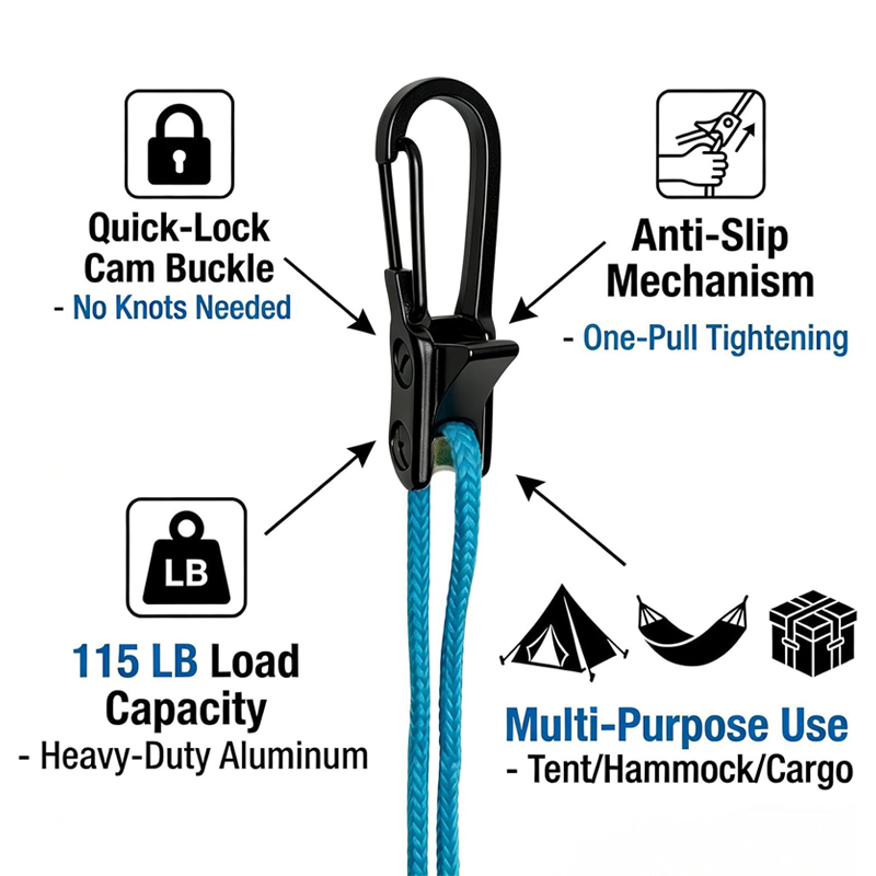 8pcs Camping Tent Rope Tighten - Outdoor Camping Tarp review and price