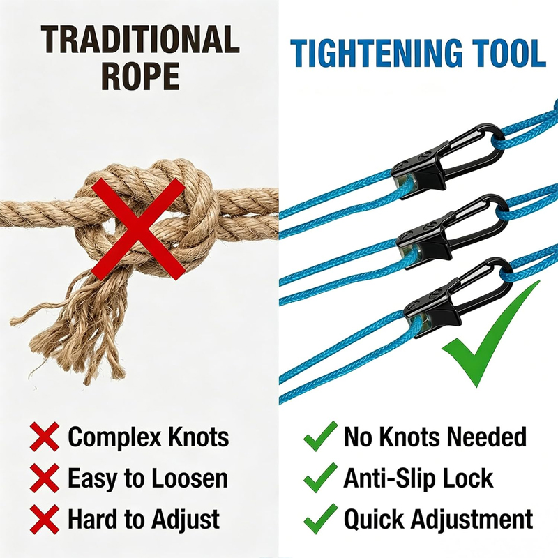 8pcs Camping Tent Rope Tighten - Outdoor Camping Tarp review and price