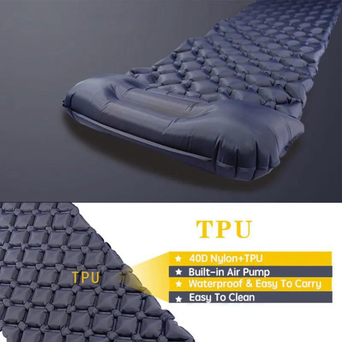 Camping Sleeping Pad Inflatabl - Camp Pillow Compressible review and price