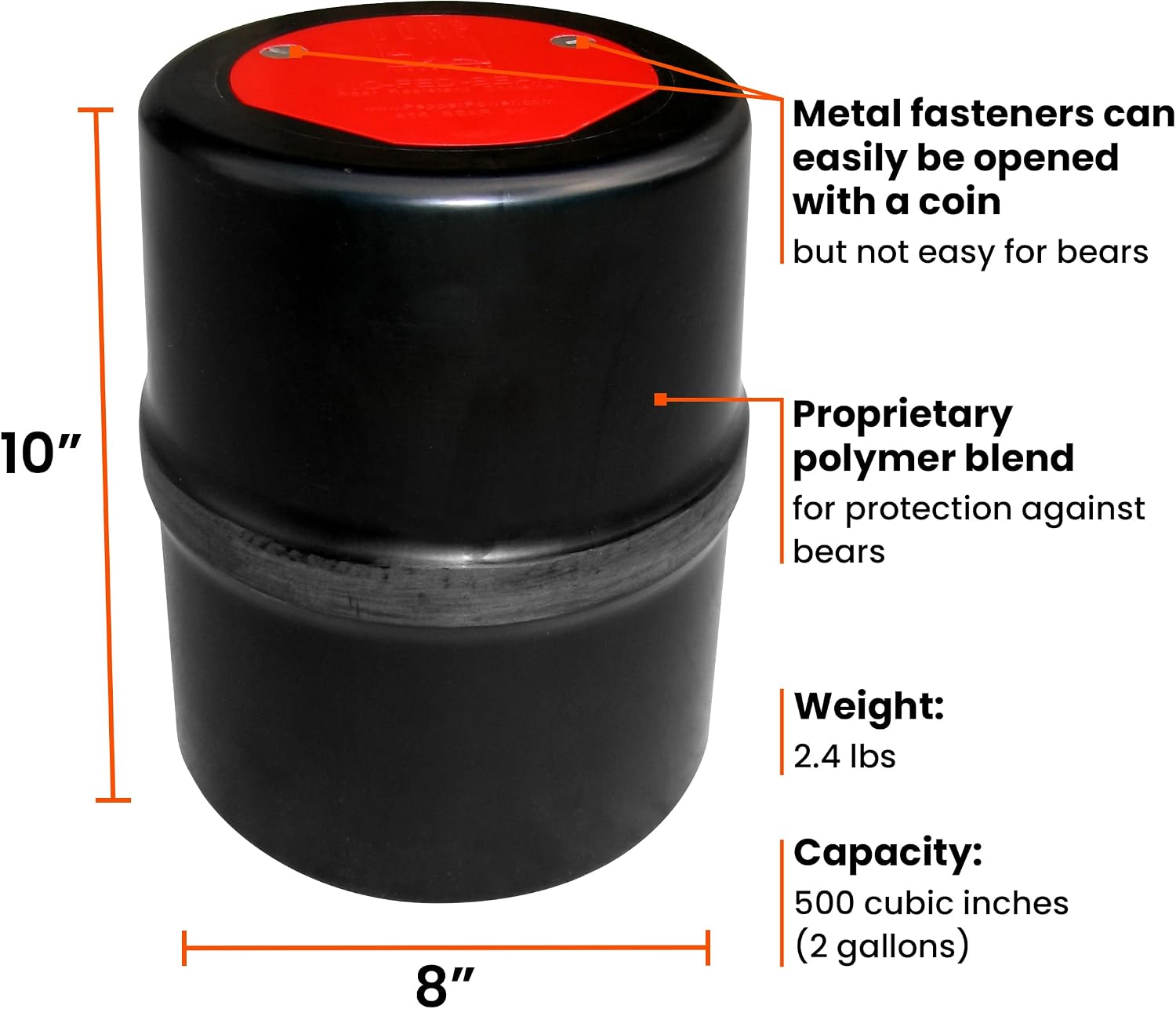 Lightweight Bear-Proof Food Ca - Bear Canister review and price