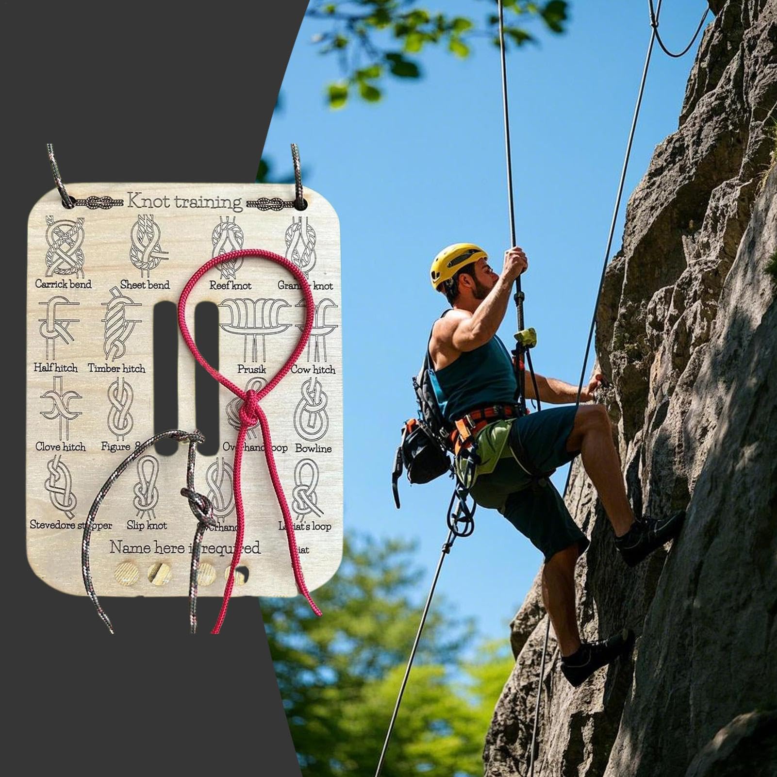 Creative Knot Tying Practice B - Outdoor Camping Ideas For Adults review and price