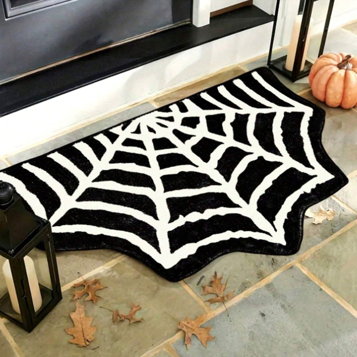 Black Halloween Bat Rug Non Sl - Outdoor Camping Kitchen Setup review and price