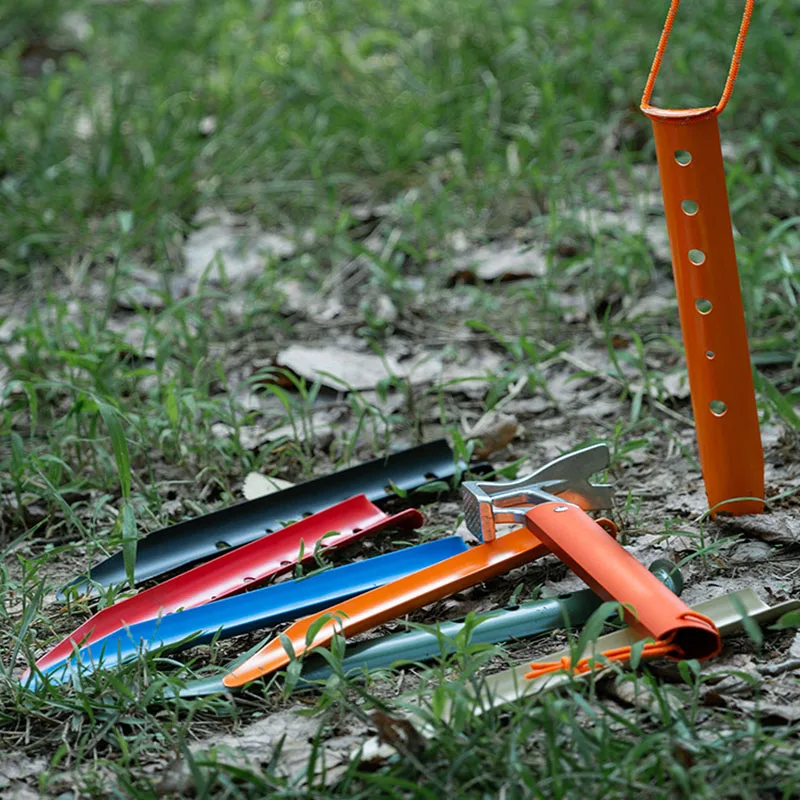 6PCS Beach U-Shape Tent Stakes - Outdoor Camping Tarp review and price