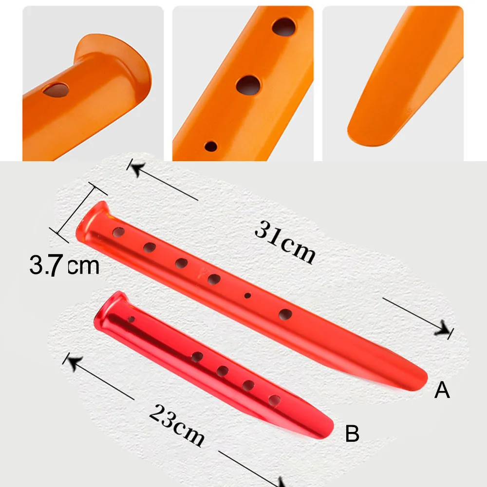 6PCS Beach U-Shape Tent Stakes - Outdoor Camping Tarp review and price