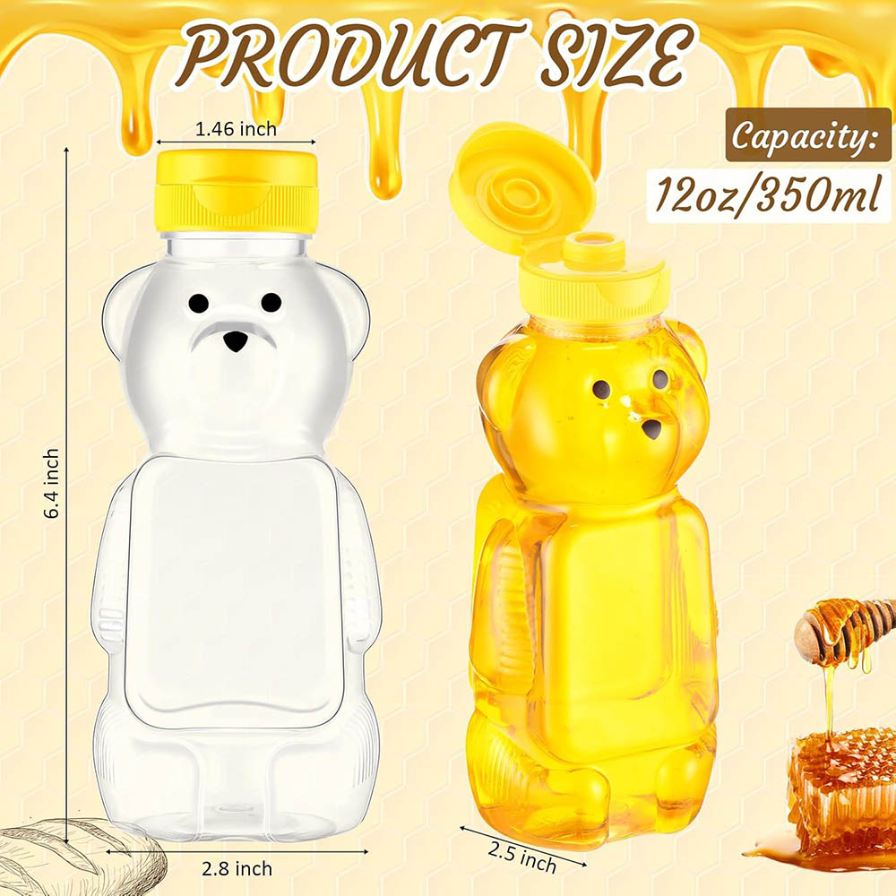 12oz Plastic Bear Honey Bottle - Bear Canister review and price
