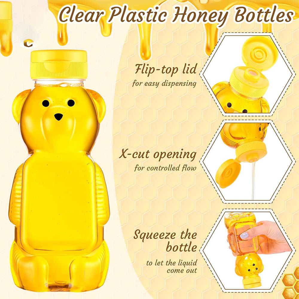 12oz Plastic Bear Honey Bottle - Bear Canister review and price