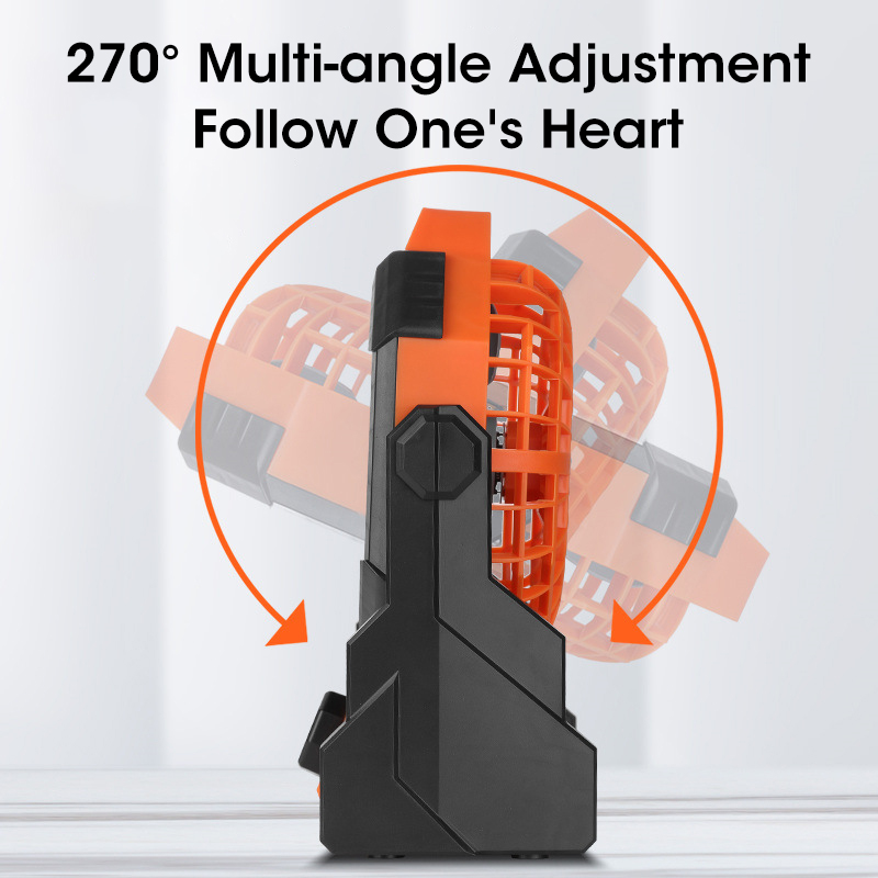10000mAh Camping Fan with LED  - Outdoor Camping Fans review and price