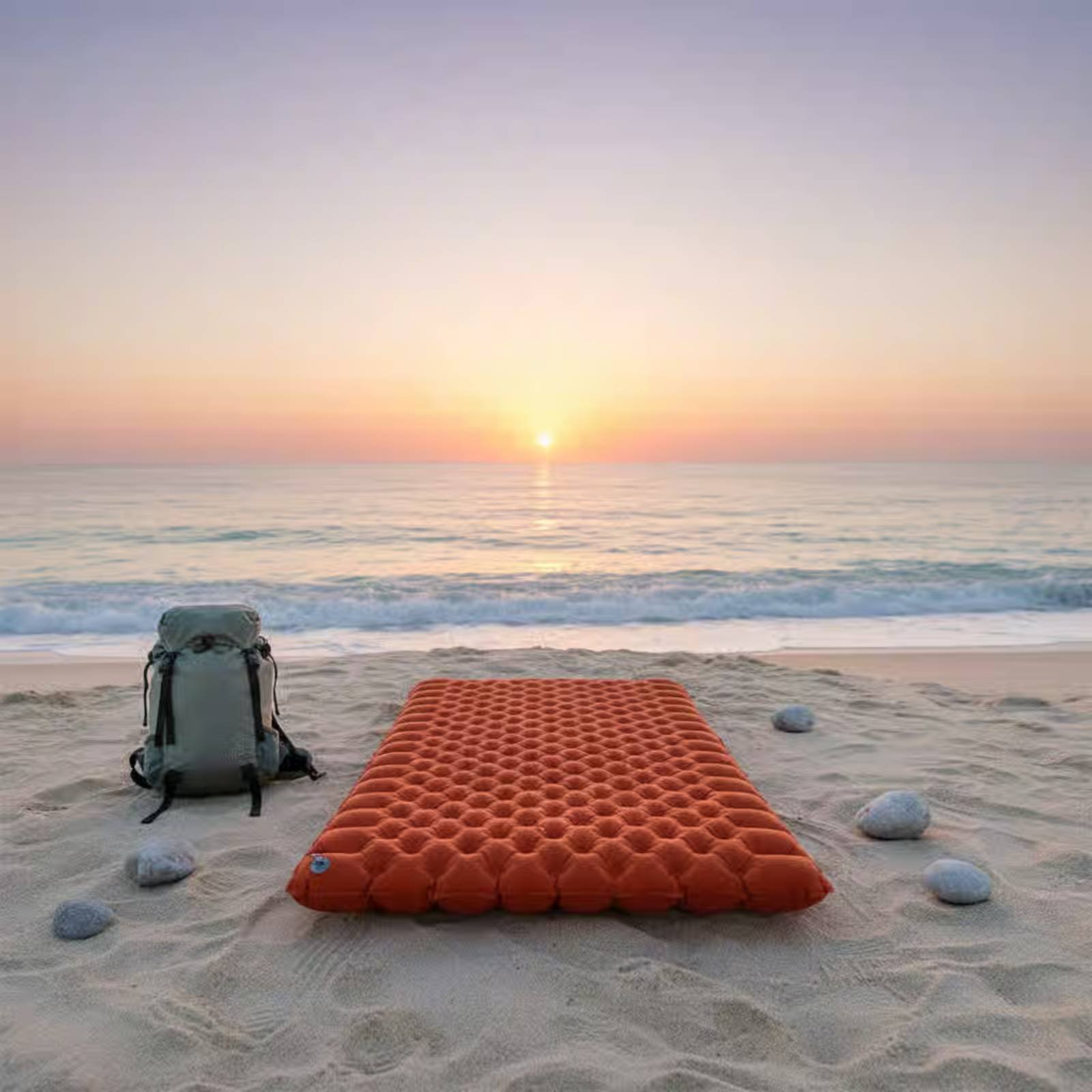 Inflatable Camping Mat Nylon T - Outdoor Camping Mat Waterproof review and price