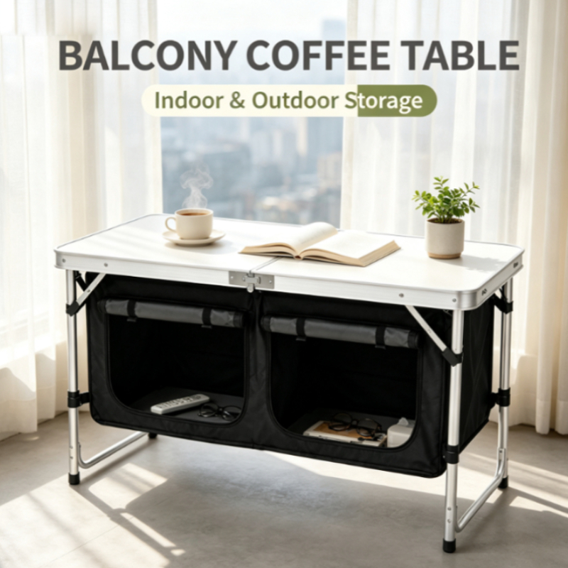 Silver Aluminum Folding Campin - Outdoor Camping Kitchen Setup review and price