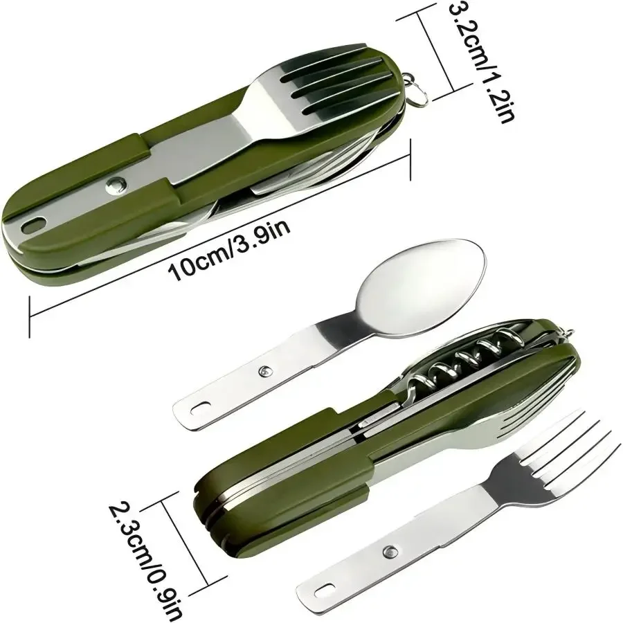 Camping Gear 5-in-1 Stainless  - Outdoor Camping World review and price