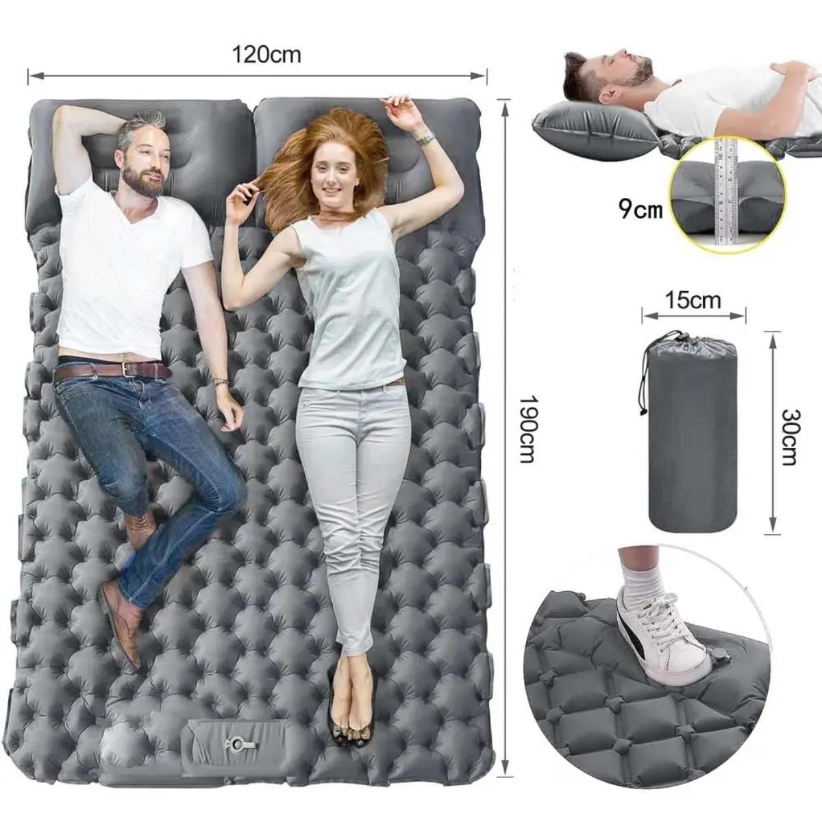 Single & Double Inflatable Air - Outdoor Camping Mat Waterproof review and price