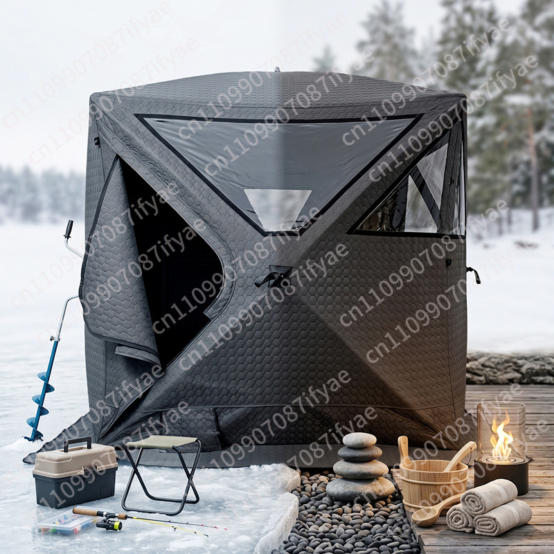 Outdoor sauna ice fishing tent - Outdoor Camping In Winter review and price