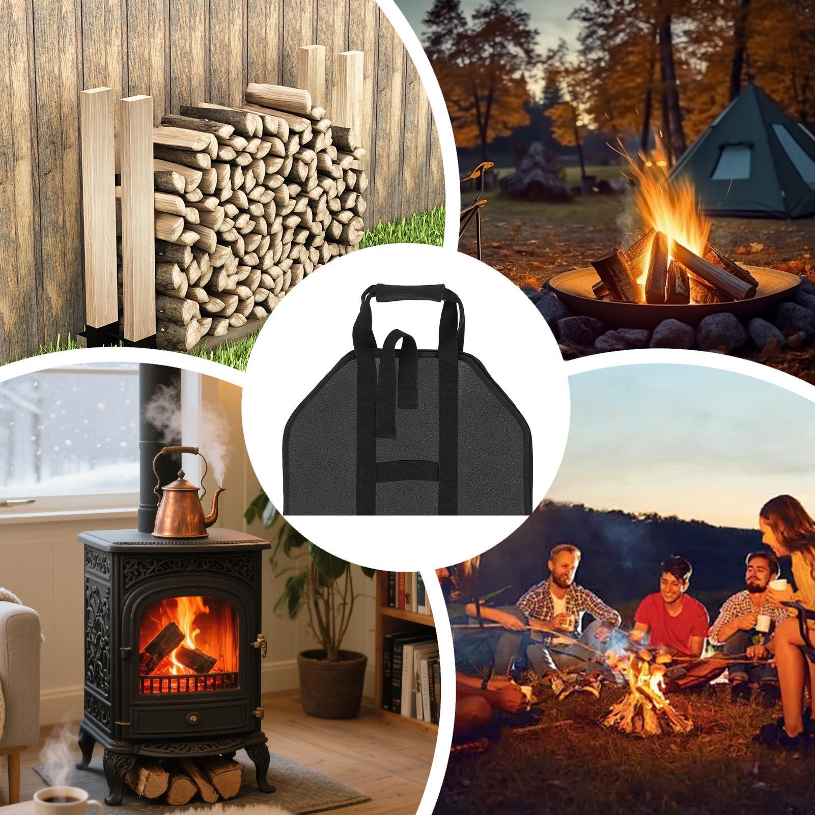 Firewood Carrier Large Portabl - Outdoor Indoor Camping review and price