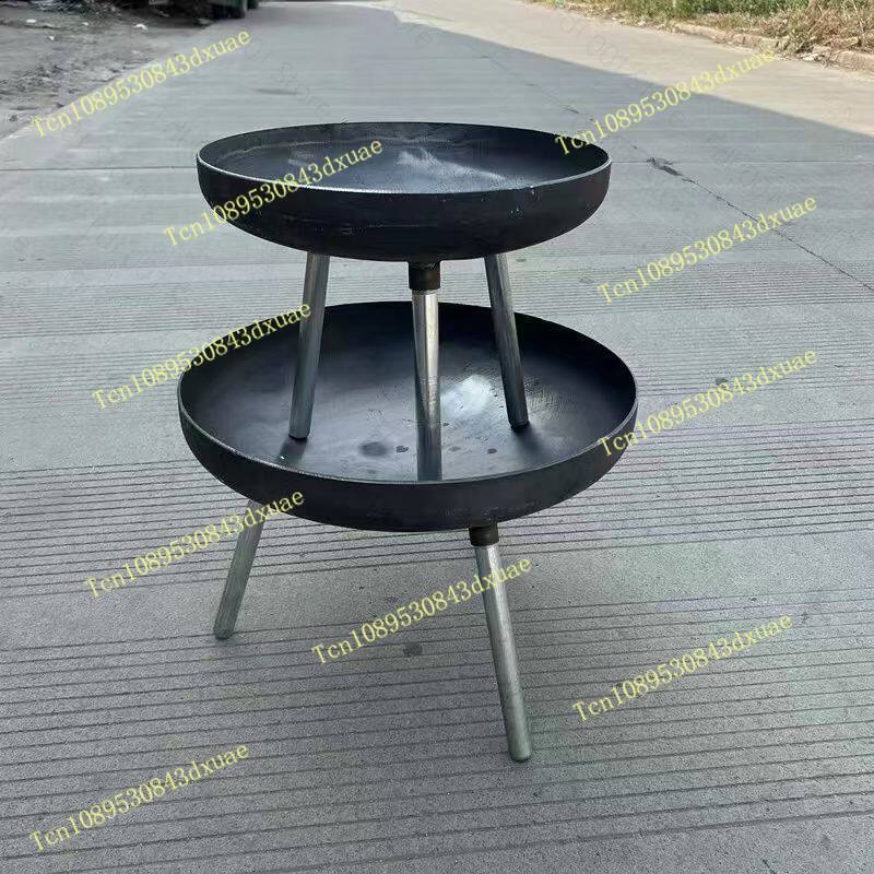 80cm Large Cast Iron Fire Pit  - Outdoor Indoor Camping review and price