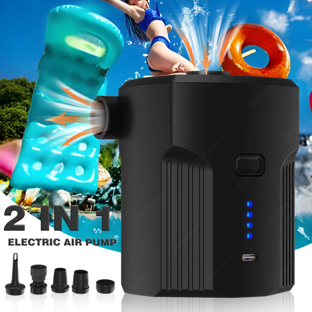 Portable Electric Air Pump for - Outdoor Camping Carpet review and price