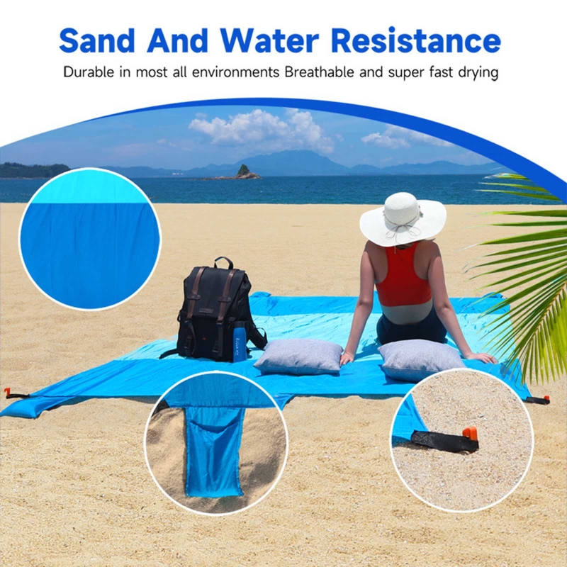 Sand Free Sand Beach Blanket P - Outdoor Camping Mat Waterproof review and price