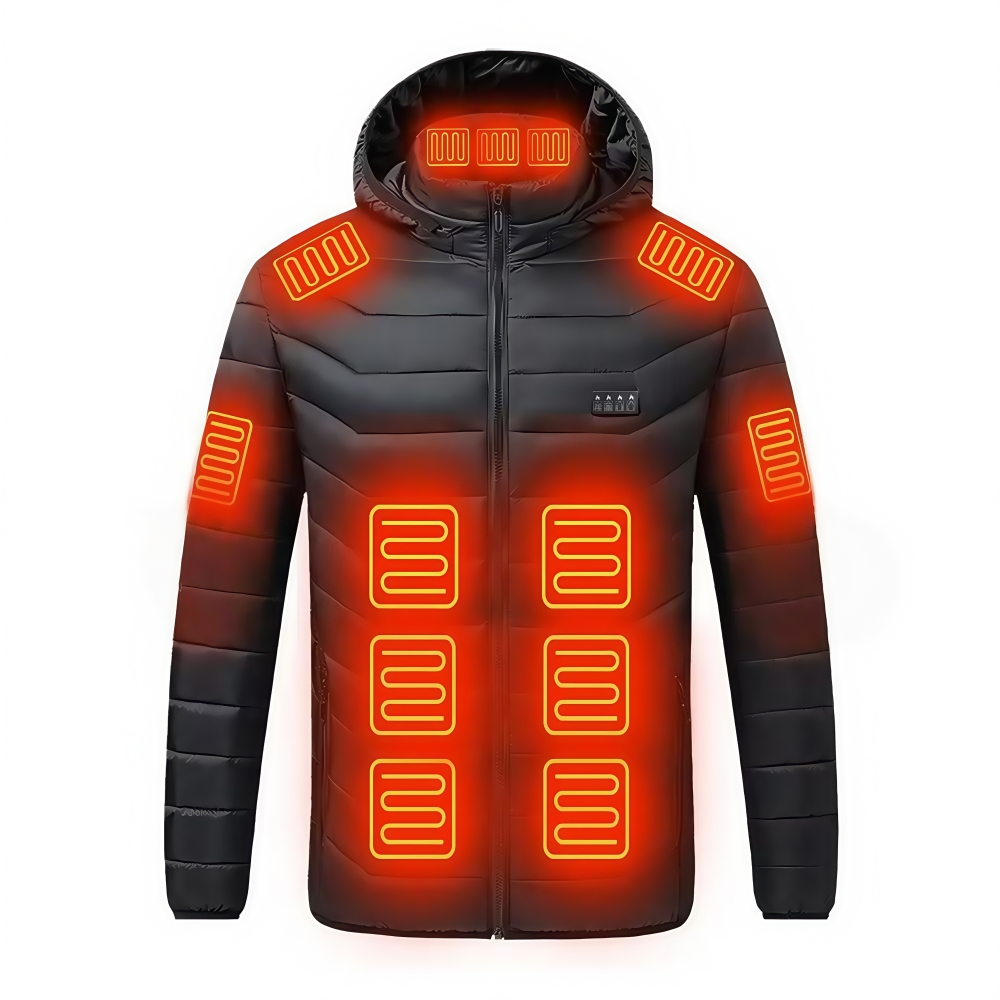 28 Areas Men Women's Heating J - Outdoor Camping Jacket review and price