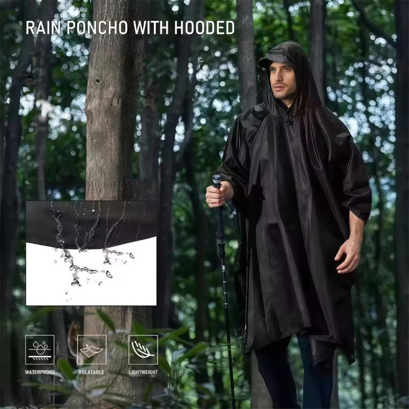 Rain Coat Travel Raincoat Wate - Camping Rain Poncho review and price