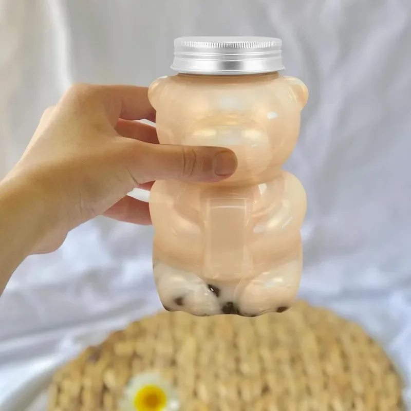 1/2/4/8/10PCS 500ml Transparen - Bear Canister review and price
